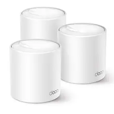 Kit de Roteador Deco X50(3un.) Dual Band AX3000 Mesh Wi-Fi 6,Cobre até 600m², 150 dispositivos