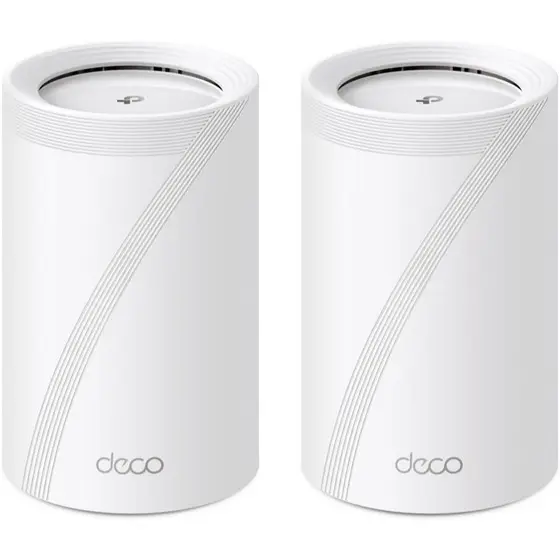 TP-Link Deco BE65 (2 un.) Mesh Wi-Fi 7 BE11000, Tri-band, cobertura até 420 m², 200 dispositivos
