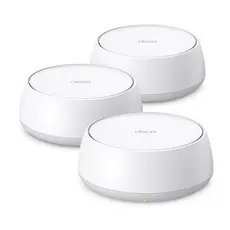 TP-Link Deco BE22 (3 un.) Mesh Wi-Fi 7 BE3600, Dual band, cobertura até  600 m², 150 dispositivos