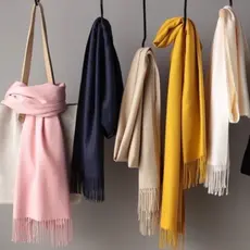 Cachecol Inverno Lenço Pashmina Xale Echarpe Feminino GROSSO E FINO MODA 220garamas
