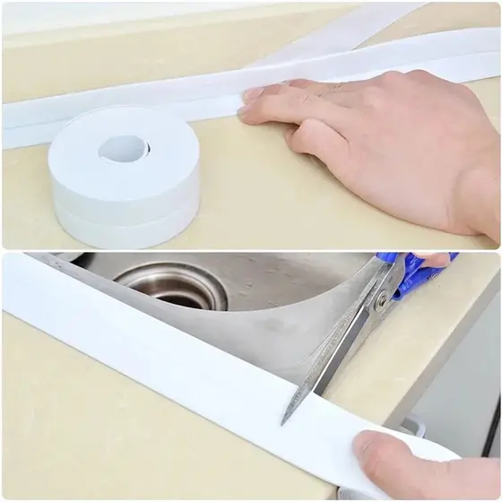 Fita de Vedação 3m – Impermeável, Multiuso, Disponível em Preto e Branco