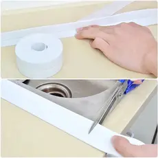 Fita de Vedação 3m – Impermeável, Multiuso, Disponível em Preto e Branco