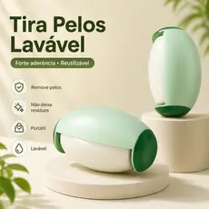 Rolo Tira Pelos Adesivo Lavavel Reutilizavel Pet Cachorro Gato Removedor De Fiapos Roupa Sofa Portatil Com Tampa Kit