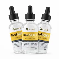 3 ReviSoft Serum Facial Vitamina C e Acido Hialuronico