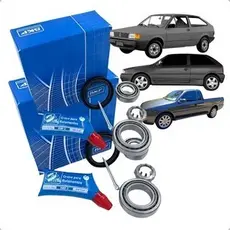Par Kit Rolamento Roda Traseira Gol G1 G2 G3 G4 G5 Original SKF VKBA4529