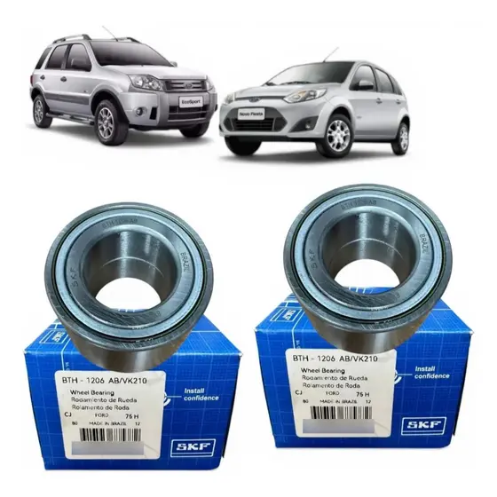 PAR Rolamento Roda Traseira Fiesta Ecosport Focus BTH -1206