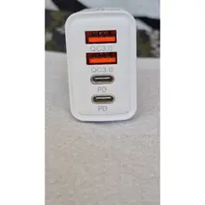 CARREGADOR 5V 4 USB 120W CARREGAMENTO RAPIDO