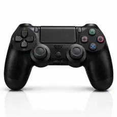 Controle Bluetooth Sem Fio Compatível com PS4 Preto LED Wireless