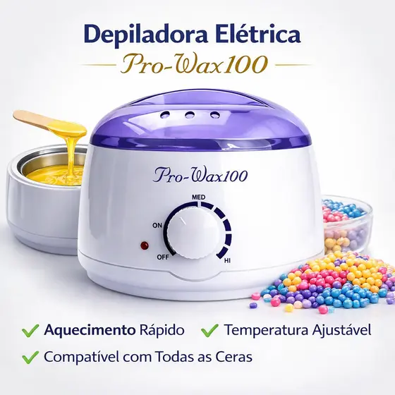 Aquecedor de Cera Quente Elétrico Termocera Profissional para Depilação