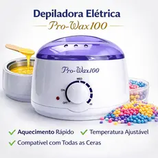 Aquecedor de Cera Quente Elétrico Termocera Profissional para Depilação