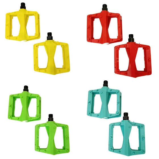 Par Pedal Sparta Bike Cicicleta Plataforma Nylon Rosca Grossa 9/16 Inglês Esferado Moove Vermelho Vender Amarelo Neon