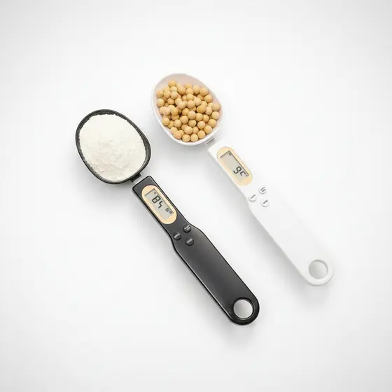 Colher de Medida Com Balança Digital Cozinha- Sortida