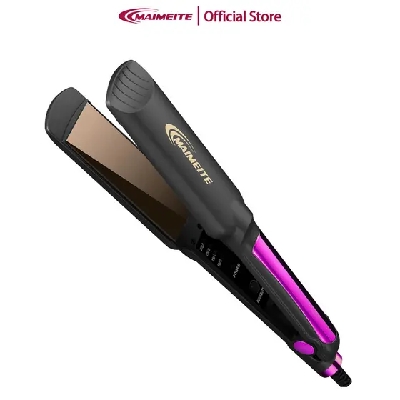 MAIMEITE Chapinha Profissional Nano Titanium Prancha Alisador Progressiva de Cabelo Bivolt 110V/220V