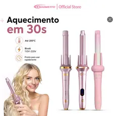 MAIMEITE Modelador de Cachos Ferro De Cacho Cacheador 25mm Rotação Automática Bivolt Rápido Cachos Cabo Giratório 360°