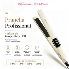 MAIMEITE Alisador De Cabelo Prancha Cabelo Profissional 210º  Chapinha Nano Titanium bivolt Liso/Cachos