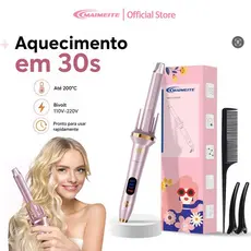 MAIMEITE Modelador De Cachos Giro Automático25mm Profissional Bivolt Revestimento Cerâmico Painel LED Aquecimento Rápido