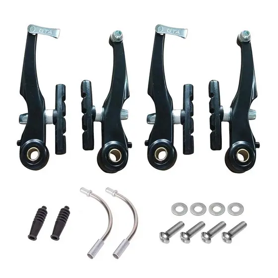 Kit Freio V-brake Orbital GTA em Alumínio para Bicicleta Aro 16 20 24 26 e 29 Mtb Urbana Passeio