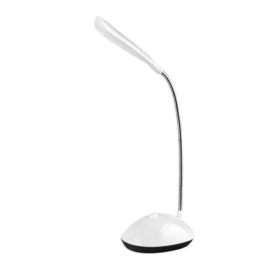 Mini Luminária de Mesa LED – Flexível, Dobrável e Portátil para Leitura
