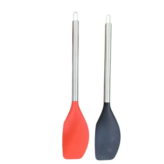 Espátula de Silicone 34cm com Cabo em Aço Inox Resistente