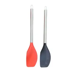 Espátula de Silicone 34cm com Cabo em Aço Inox Resistente