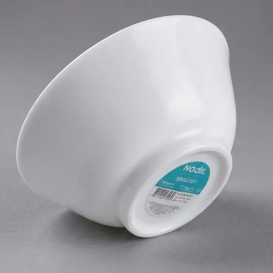 Tigela Duralex Opaline 800ml Branca Resistente Vidro Temperado Bowl Multiuso Cozinha