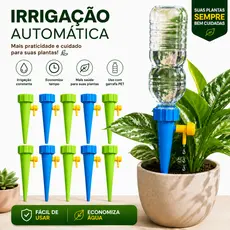Gotejadores Acoplável Em Garrafa Pet Dosador Gota A Gota Para Jardim Vaso E Plantas