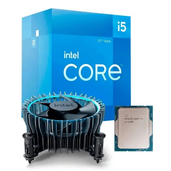 Processador Intel Core i5-12400 – Socket LGA 1700 – 6 Núcleos, 12 Threads – 2.5GHz até 4.4GHz Max Turbo – Cache 18MB