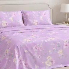 Lençol Queen Avulso Toque de Seda e Algodão Macio 2,30x2,50m Luxo