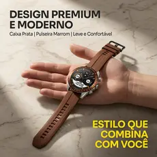 Smartwatch Haylou Solar Pro AMOLED Incrível Monitor Saúde Bluetooth Premium SpO2 Frequência Cardíaca