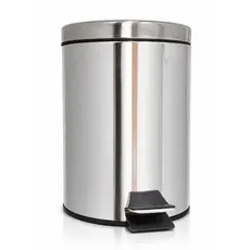 Lixeira Inox Beity 7l Pedal Cesto Removível Banheiro Cozinha