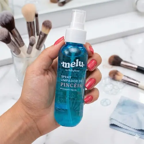 Spray Limpador De Pincéis Melu by Ruby Rose 100ml