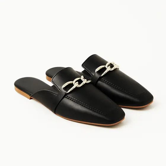 Mule Feminino Casual Confortável Leve Macio para Trabalho e Passeio