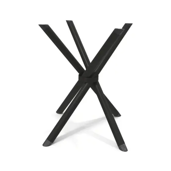 Base de Mesa Palito Em Aço Reforçado Ideal Para Tampos de Vidro Madeira Marmore Pé de Mesa industrial