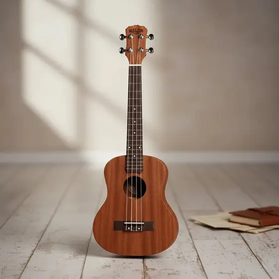 Ukulele Tenor Acustico Malibu 26s Sapele Natural C/ Capa Natural