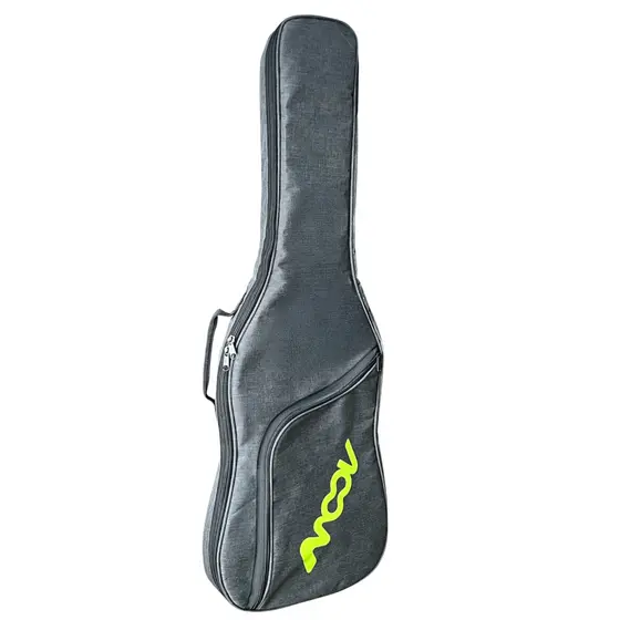 Capa Bag Semi-case Para Guitarra Moov - Mv300 Cinza-mescla