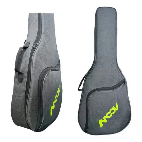 Capa Bag Semi Case Violão Classico Acolchoado Moov - Mv300 Cinza