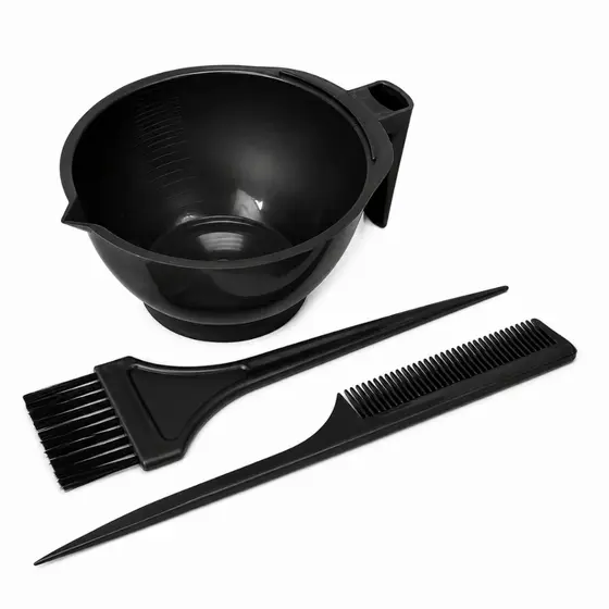 Kit de Tintura Completo Com Tigela Pente e Pincel Coloração Santa Clara