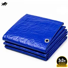 Lona Impermeável 3x2 100 Micras Reforçada Proteção Contra Chuva UV Brava Adventure
