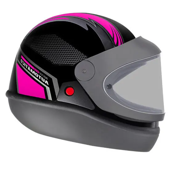 Capacete Moto Original EBF Bolt Automático igual Taurus San Marino Masculino Feminino