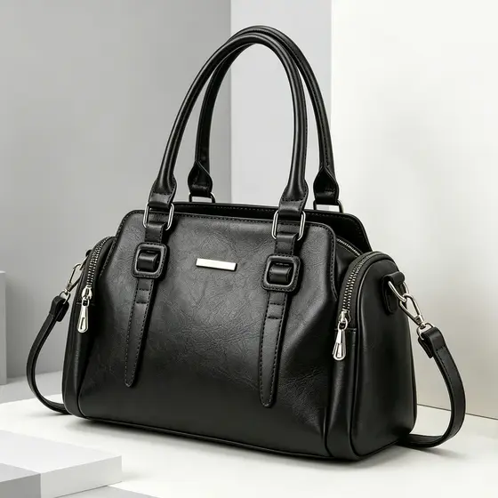 bolsa boston feminina amplo compartimento multiplos bolsos alça transversal regulavel elegante trabalho diario