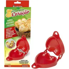 Forma Molde Pastel Salgados Risole Modelo Coração