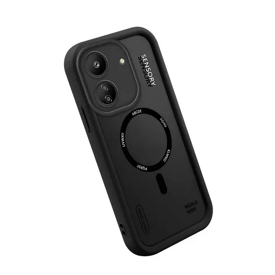 Capa Anti-Impacto Para Xiaomi Redmi 13C Poco C65 Capinha Silicone Macia Preto Case TYB 5585
