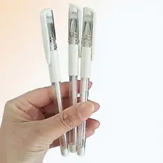Kit 1/2/3 Caneta Em Gel Para Marcação De Sobrancelha Design Micropigmentação Branca Microblading