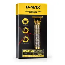 Máquina De Cortar Cabelo B-MAX  Sem Fio Profissional