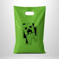 Sacolinhas Temática para Festa - Lembrancinha Temática 20x30 - Minecraft