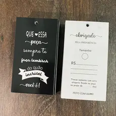 100 etiquetas para roupa/ tag para roupa