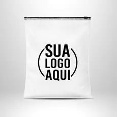 Saco Shein Fosco de Zip para Roupas Personalizado com seu Logo