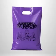 Sacolinhas Temática para Festa - Aniversário - Lembrancinha Temática 20x30 de KPOP - Guerreiras