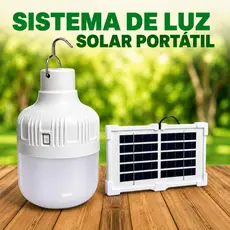 Lâmpada Led Solar Lampião Portátil Recarregável Acampamento Barraca Camping Pesca Drazen