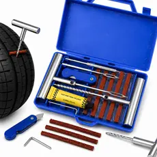 Kit Reparo Pneu Remendo Macarrão Sem Câmara Carro Moto